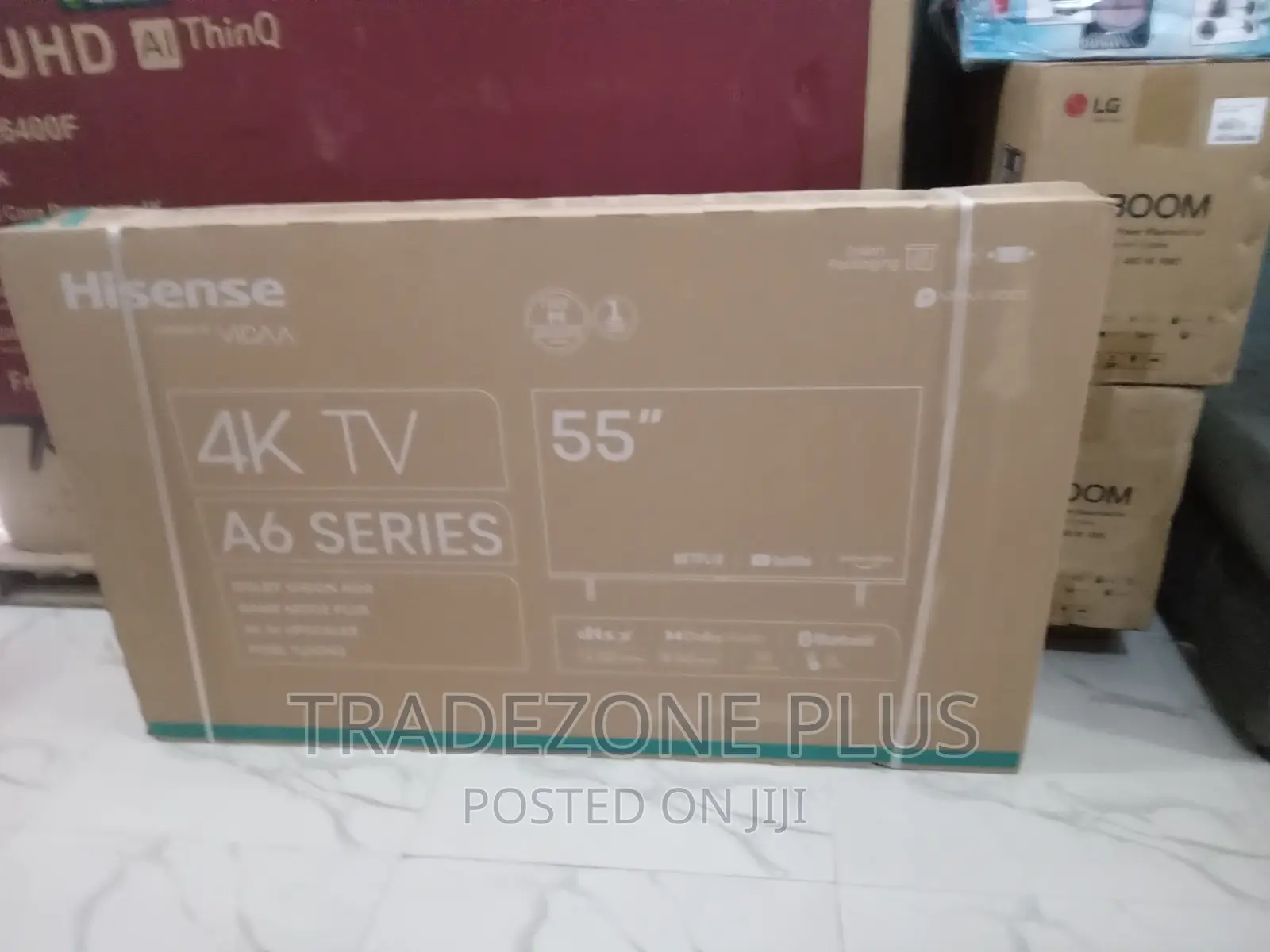 Original Hisense 55 Inch Uhd Smart TV With Youtube+Netflix