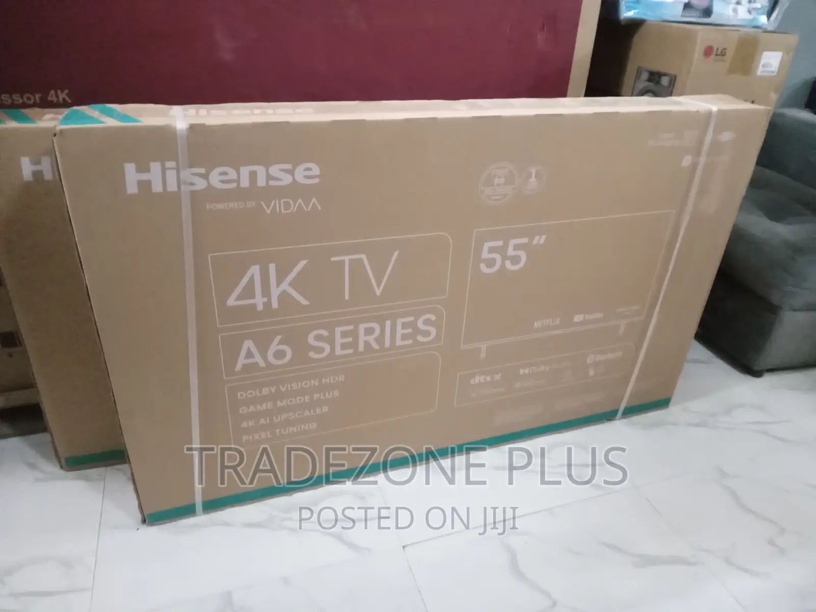 Original Hisense 55A6K Smart TV With Youtube+Netflix
