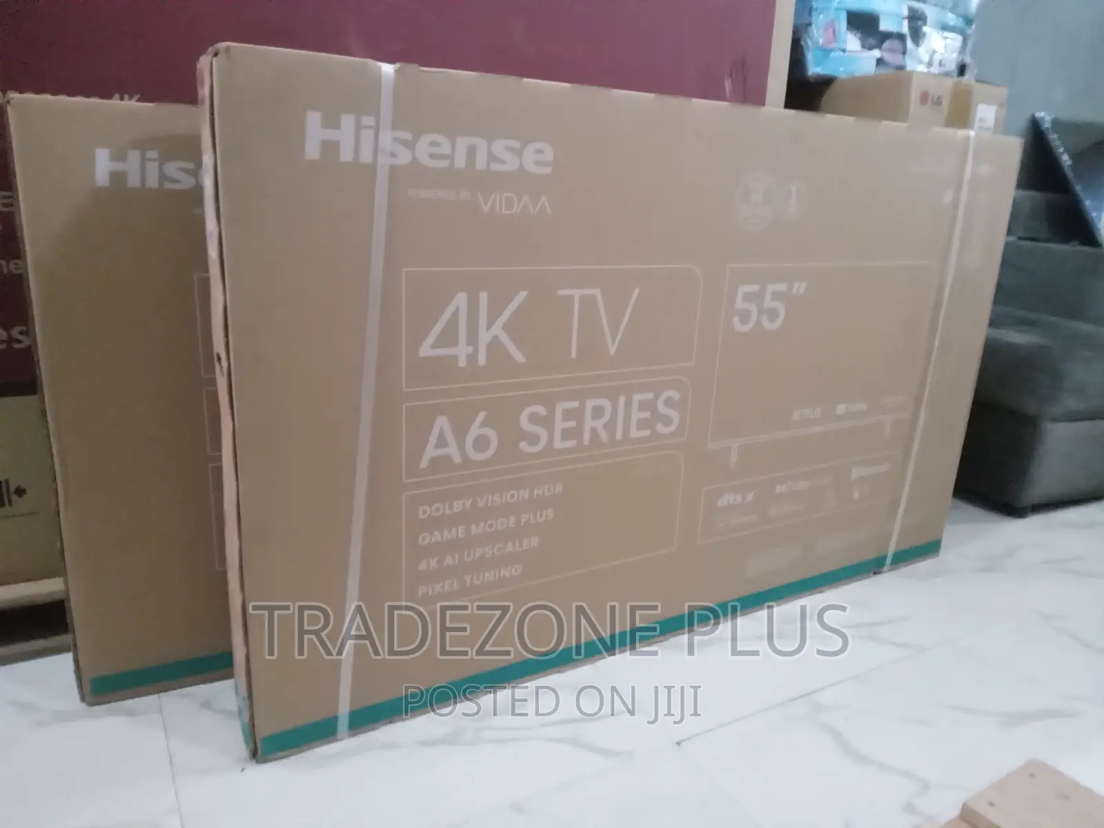 Original Hisense 55A6K Uhd Smart Tv+Youtube+Netflix