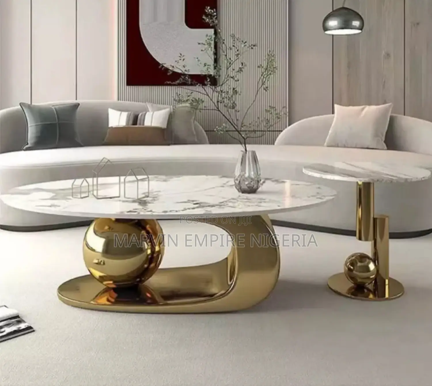Luxury Modern Living Room Center Table
