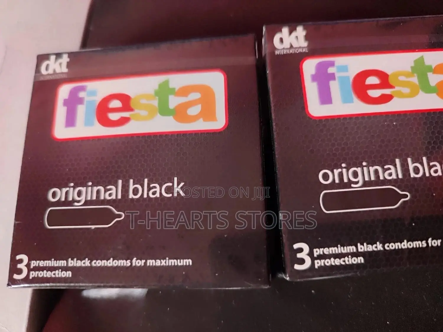 DKT Fiesta Original Black -3's (5 Packs)