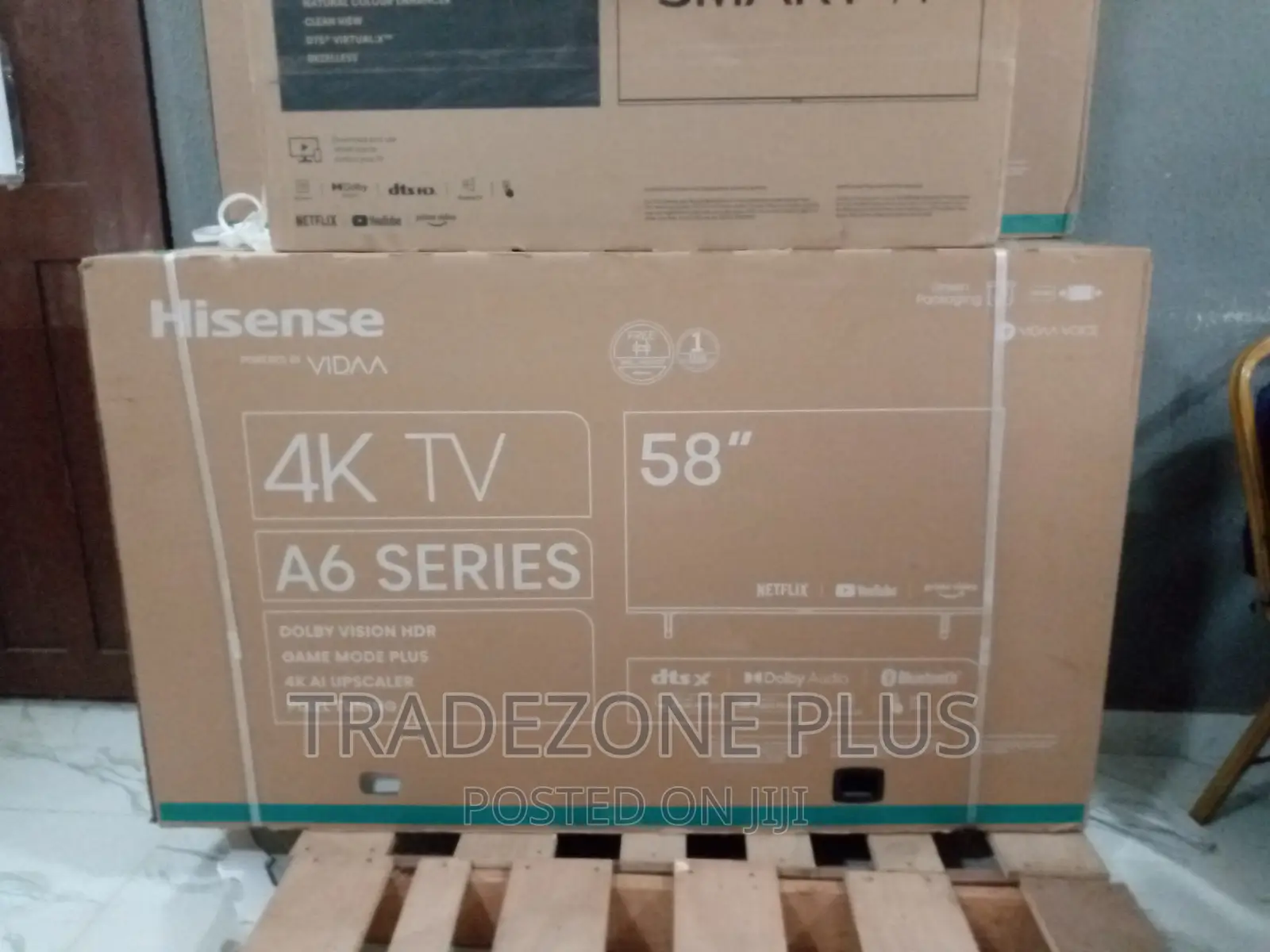 Brand New Hisense 58'' Smart Tv-58a6k