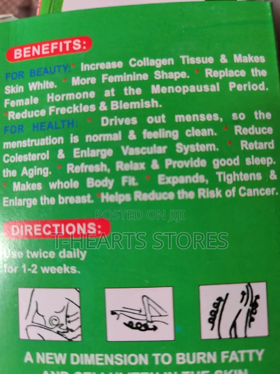 3 Days Hip Up Capsule - 3 × 10 Capsules