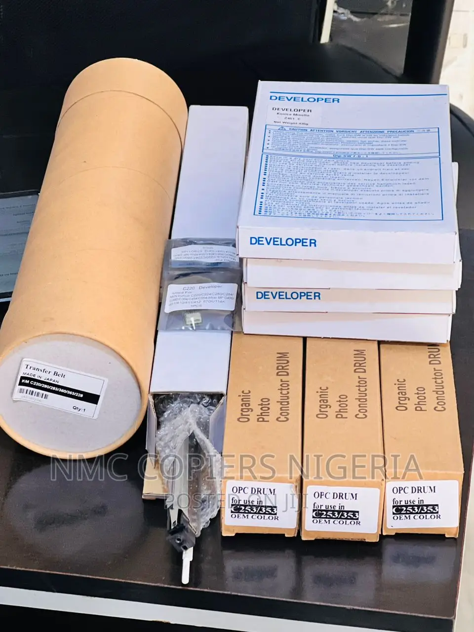Bizhub Developer,Drums,Charge,Transfer Belt Etc