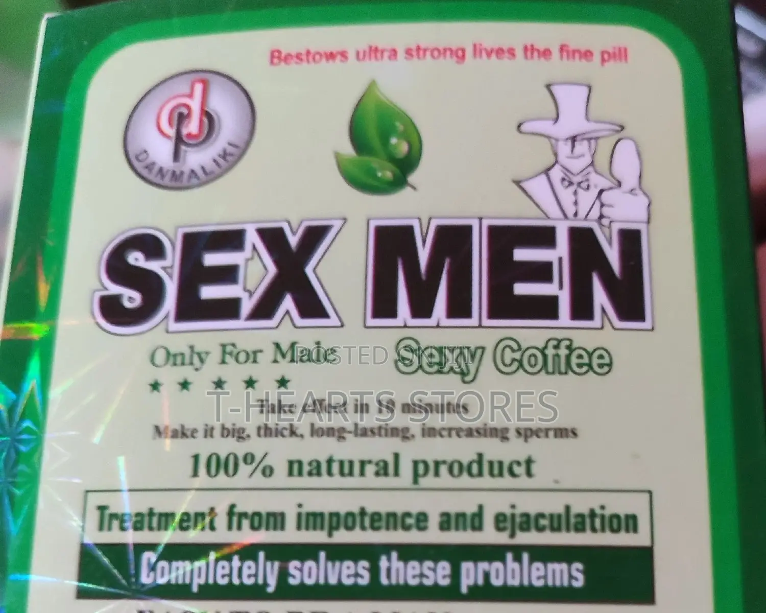 Sex Men Coffee - 6g × 5 Satchels