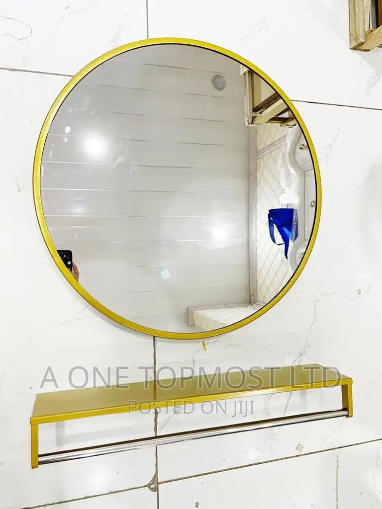 Mirror With Shelf (60 By 60cm)