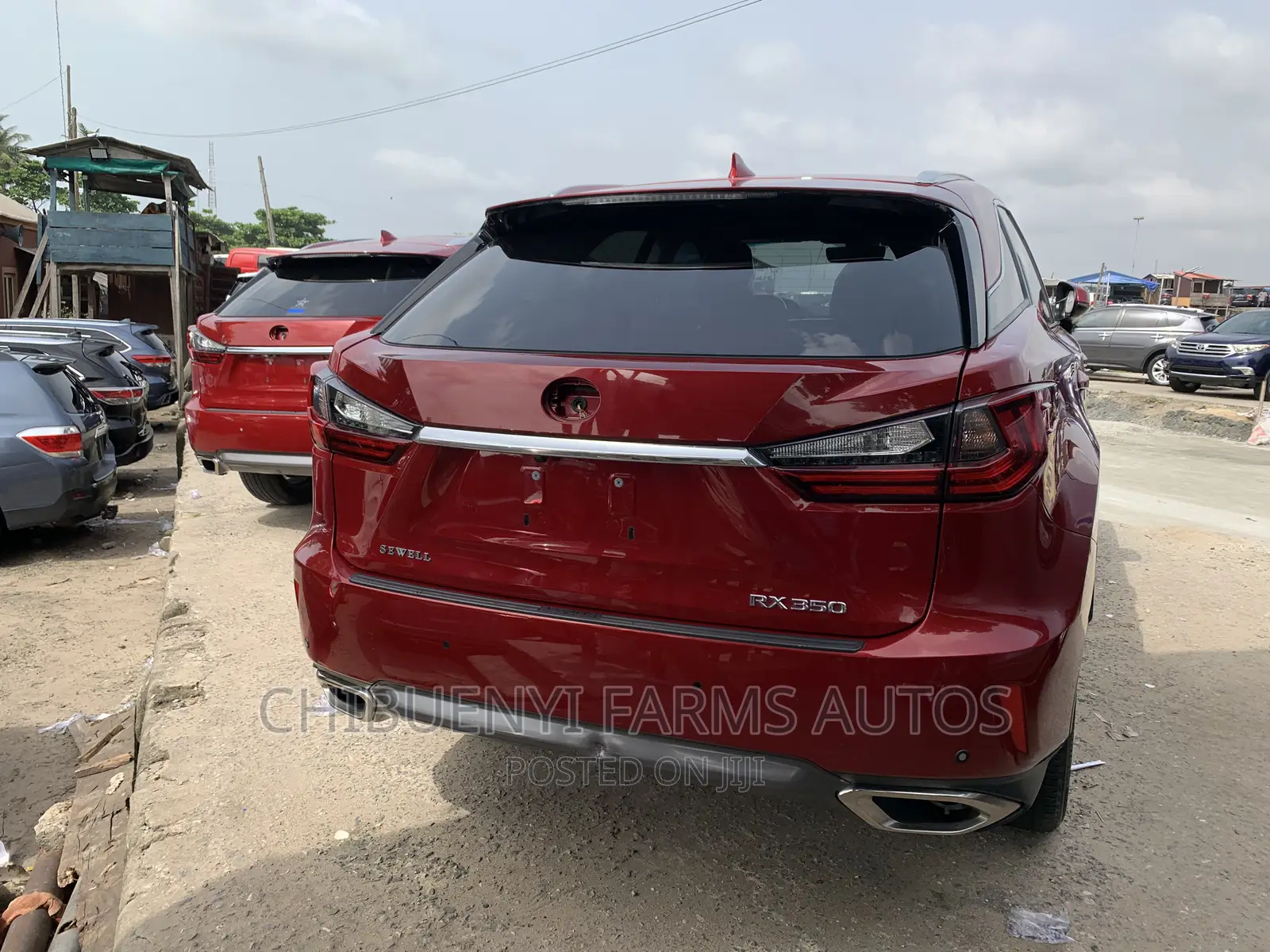 Lexus RX 350 2018 Red