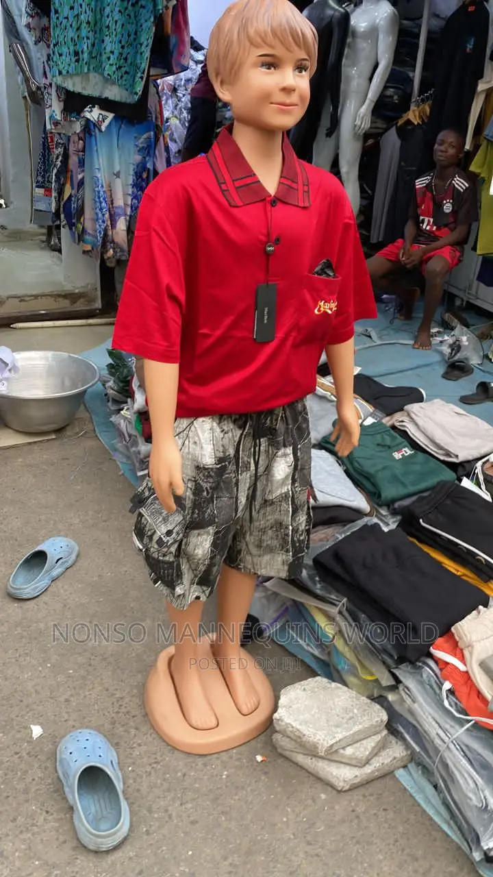 Plastic Tall Kids Unisex Display Fashion Mannequin