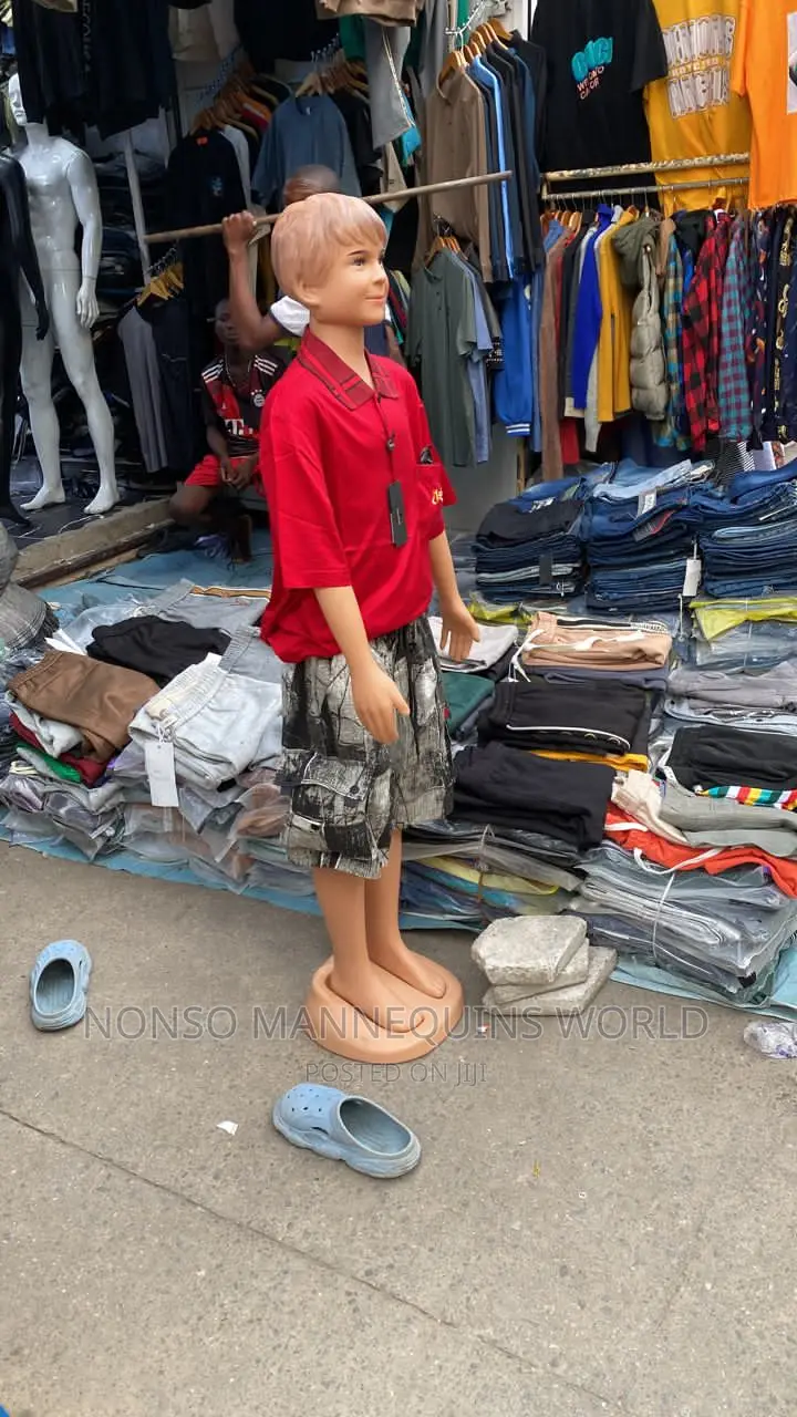 Plastic Tall Kids Unisex Display Fashion Mannequin