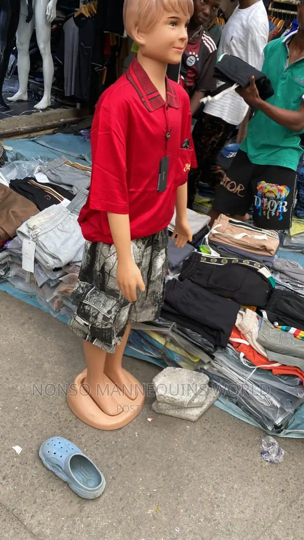 Plastic Tall Kids Unisex Display Fashion Mannequin