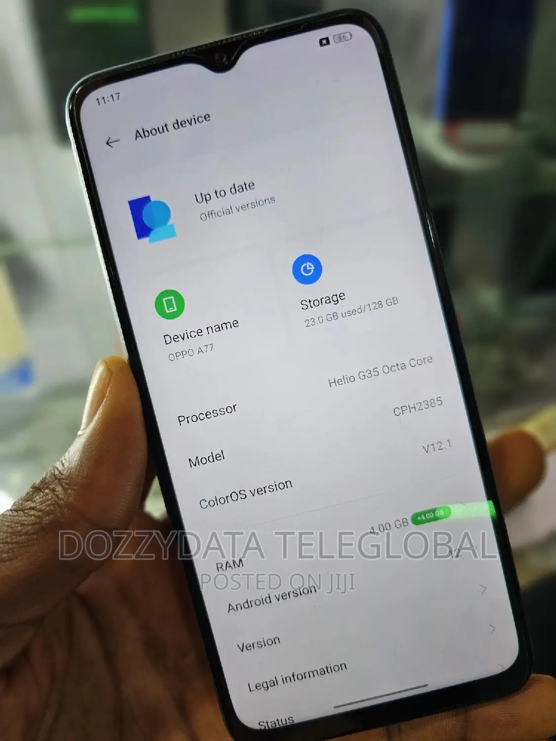 Oppo A77 128 GB Blue
