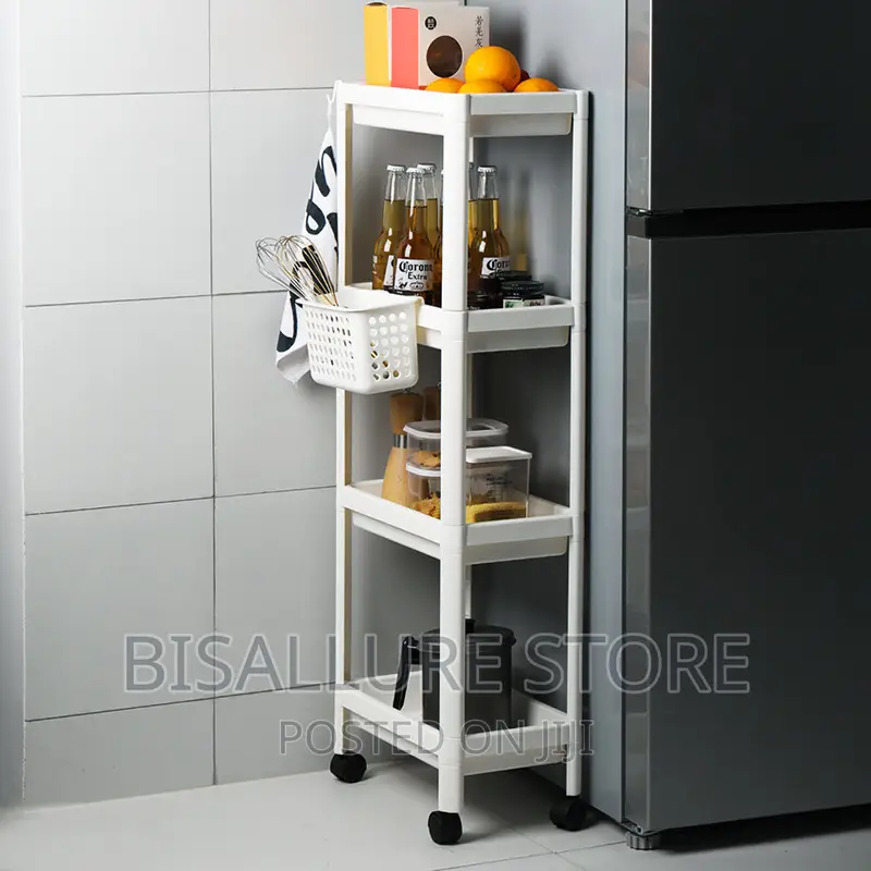 Bathroom And Kitchen Storage Rack - 4 Layers