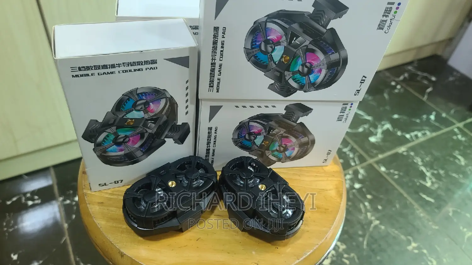 Dual Fan Mobile Phone Cooling Fan for COD MOBILE PUBG VIDEO