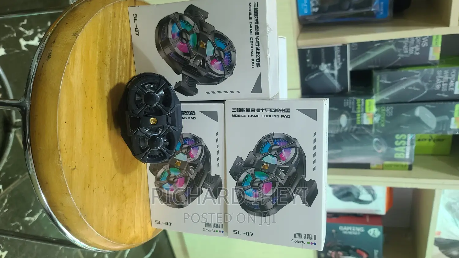 Dual Fan Mobile Phone Cooling Fan for COD MOBILE PUBG VIDEO