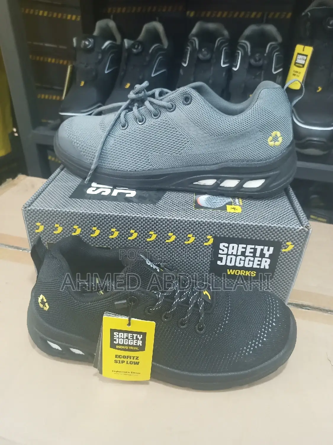Ecofitz S1p Low Safety Jogger Boot