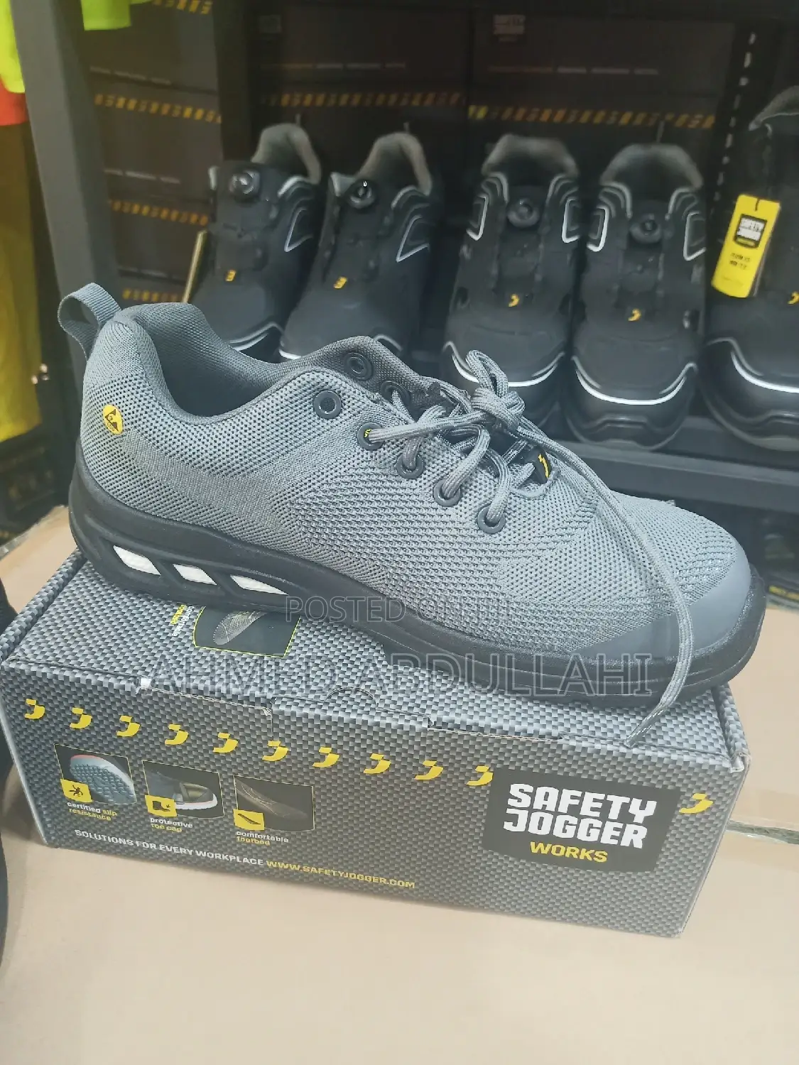 Ecofitz S1p Low Safety Jogger Boot