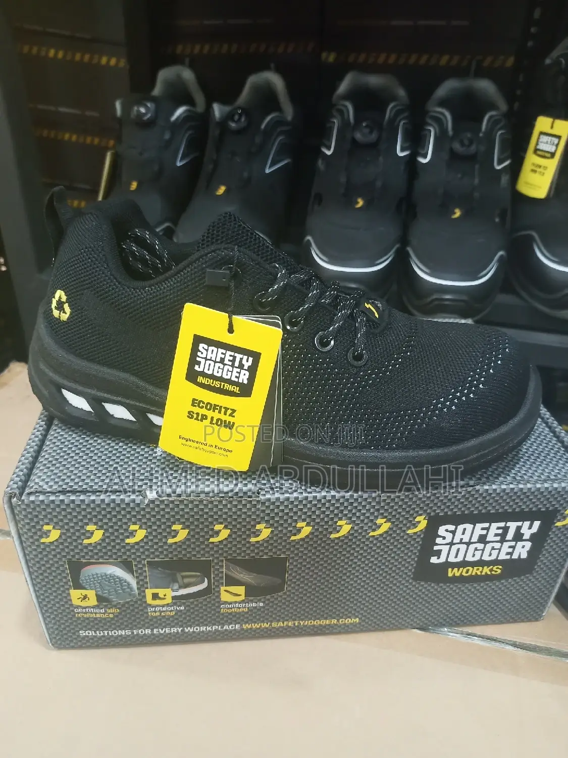 Ecofitz S1p Low Safety Jogger Boot