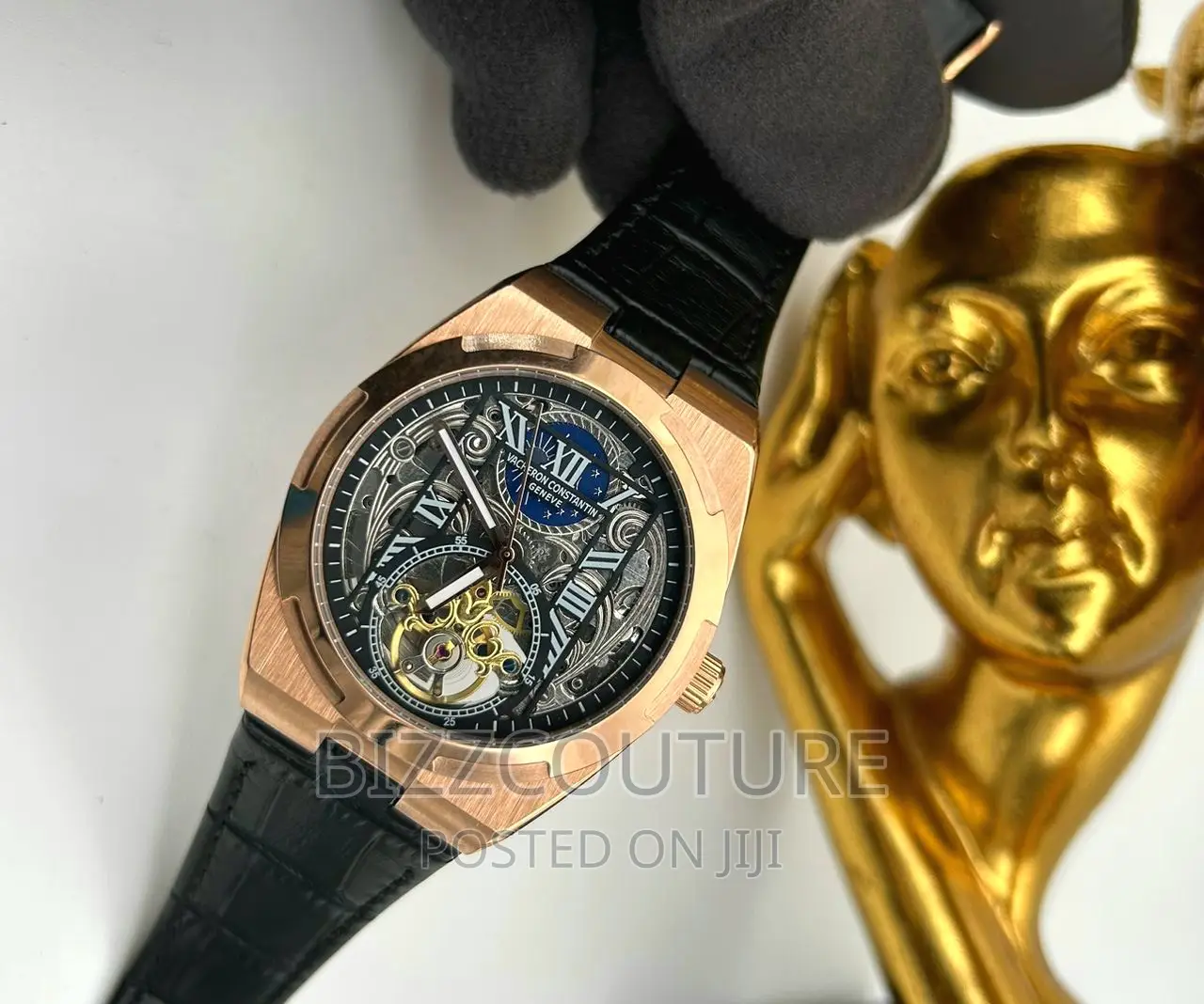 Original VACHERON CONSTANTIN Leather Watch Available Instore