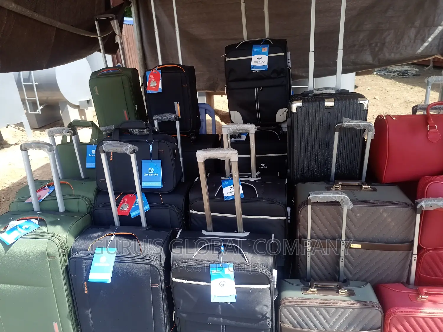 Original Swiss Polo Plastic Travel Bags