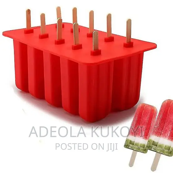 Silicone Popsicle Mold Without Popsicle Sticks