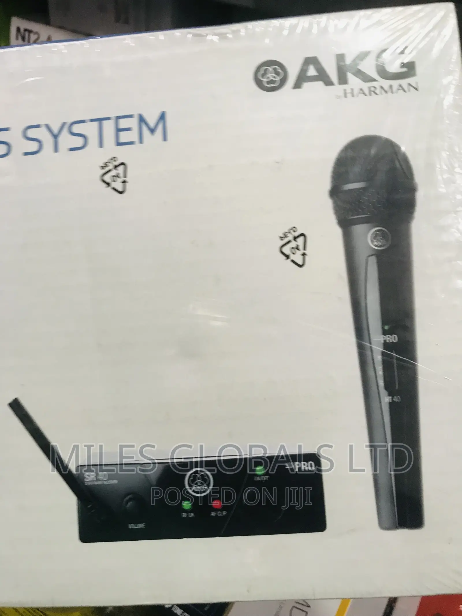 Akg Vocal Wireless Mic Wms40 Single