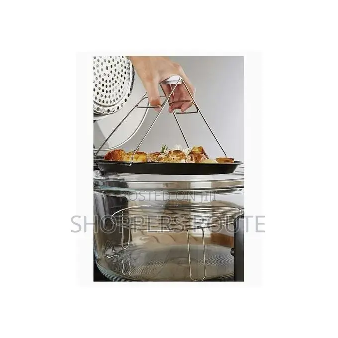 12L Digital Halogen Oven With Flip-Up Hinged Lid - 1400W