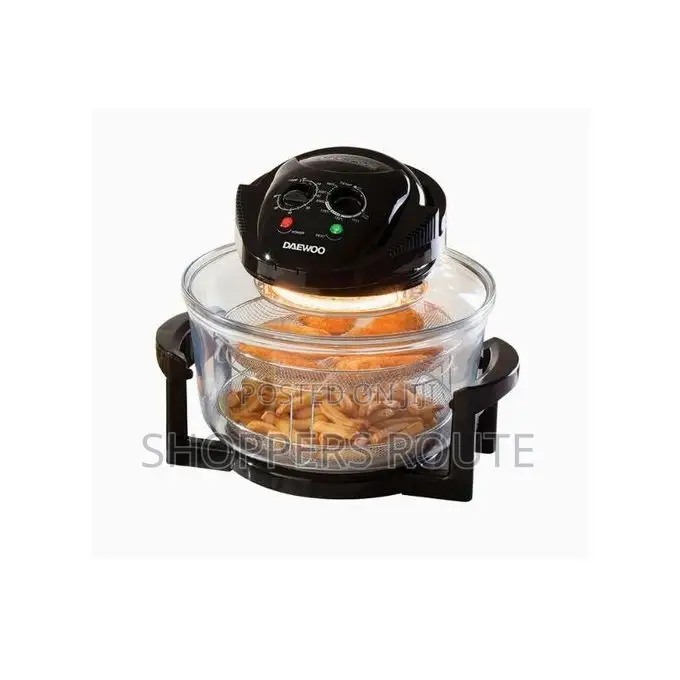Daewoo 17L Halogen Air Fryer With Extension Ring - 1300W