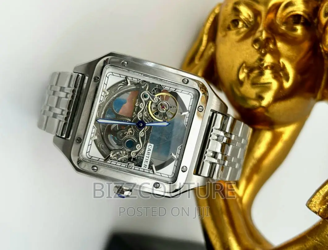 Original CARTIER MECHANICAL Silver Chain Available in Store
