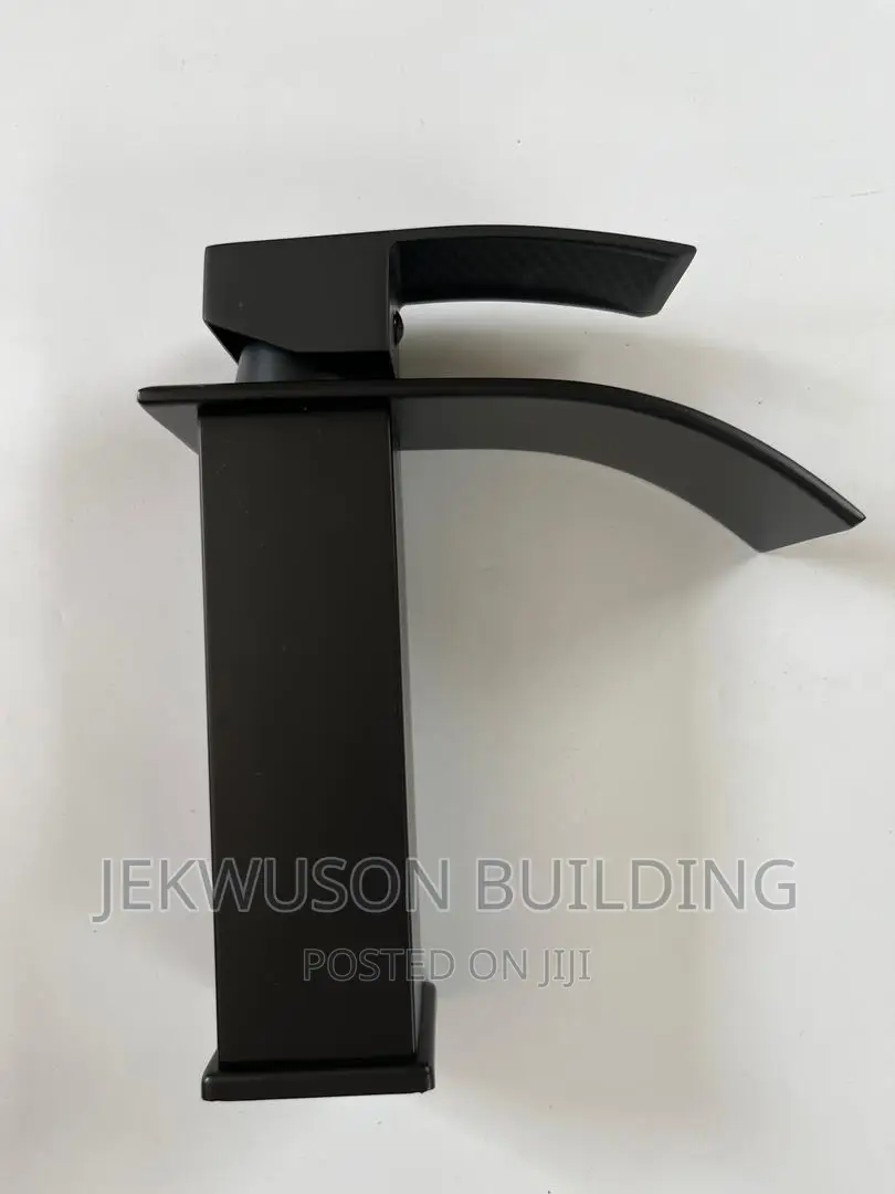 Black Color Basin Mixer Tap(Water Fall)