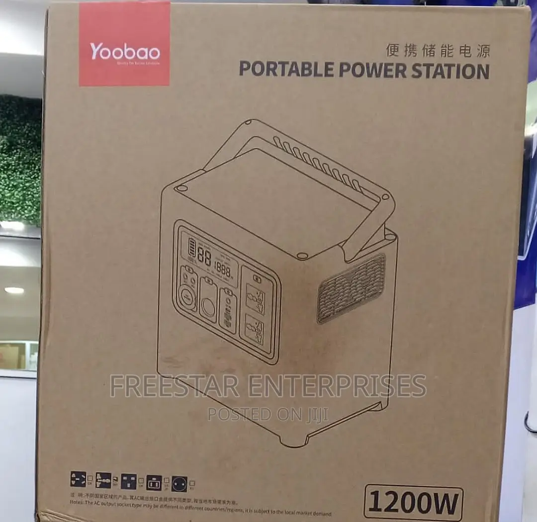 Yoobao 384000 Mah Power Station. Yoobao 1200W Power Bank.