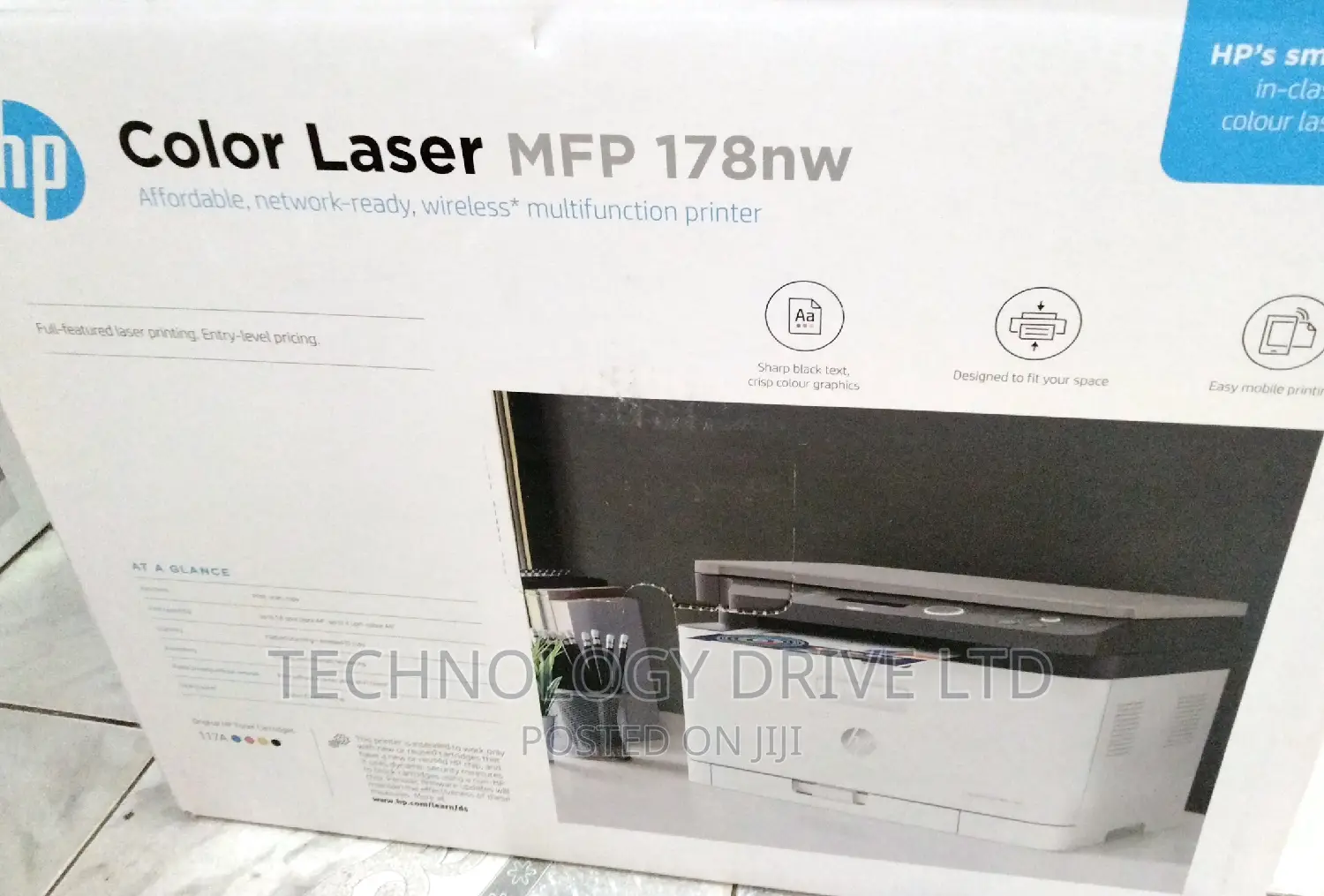 HP Colour Laser MFP 178nw Printer
