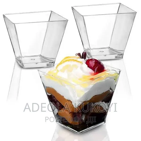 1000pcs of Disposable Desert Cups Mini Dessert Cup- 8oz