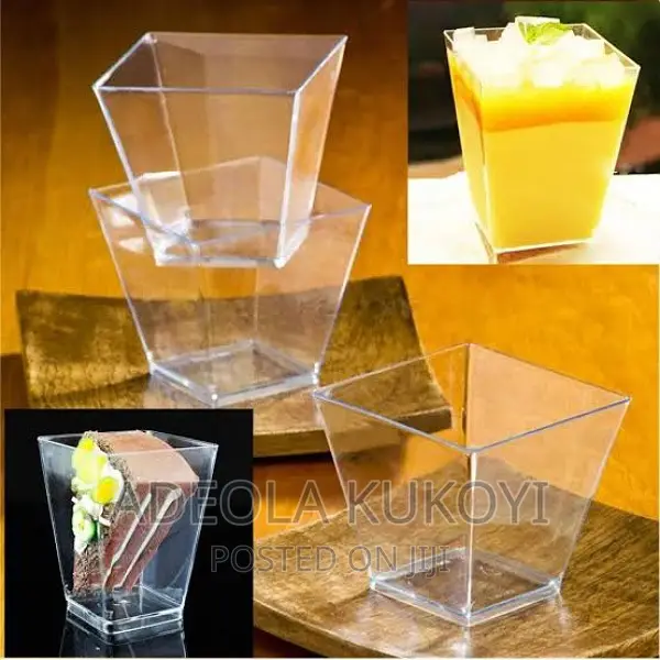 1000pcs of Disposable Desert Cups Mini Dessert Cup- 8oz
