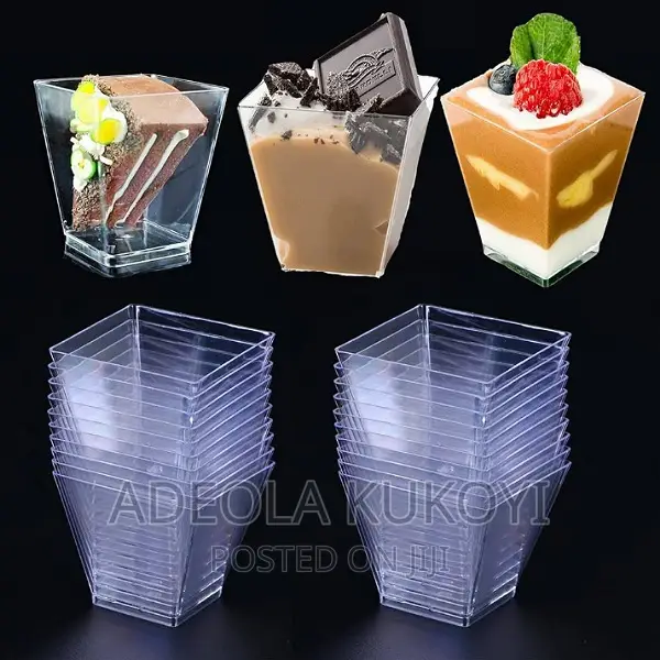 1000pcs of Disposable Desert Cups Mini Dessert Cup- 8oz