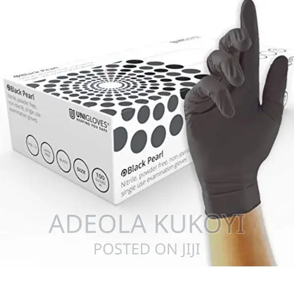 10 Packs of Black Bakers Gloves - A Pack of 100pcs