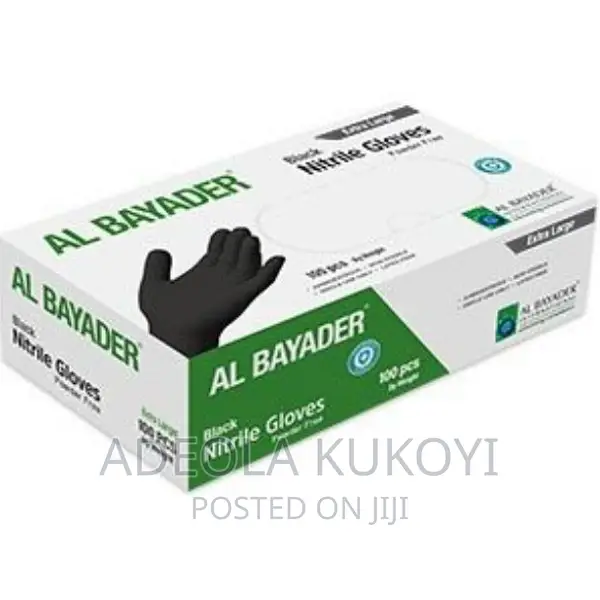 10 Packs of Black Bakers Gloves - A Pack of 100pcs