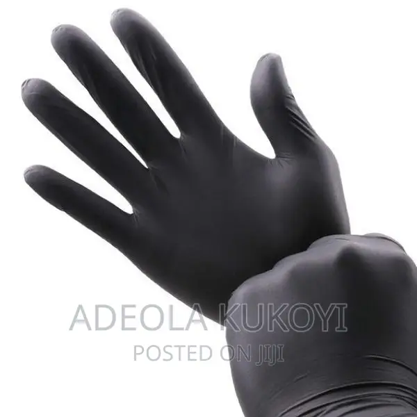 10 Packs of Black Bakers Gloves - A Pack of 100pcs