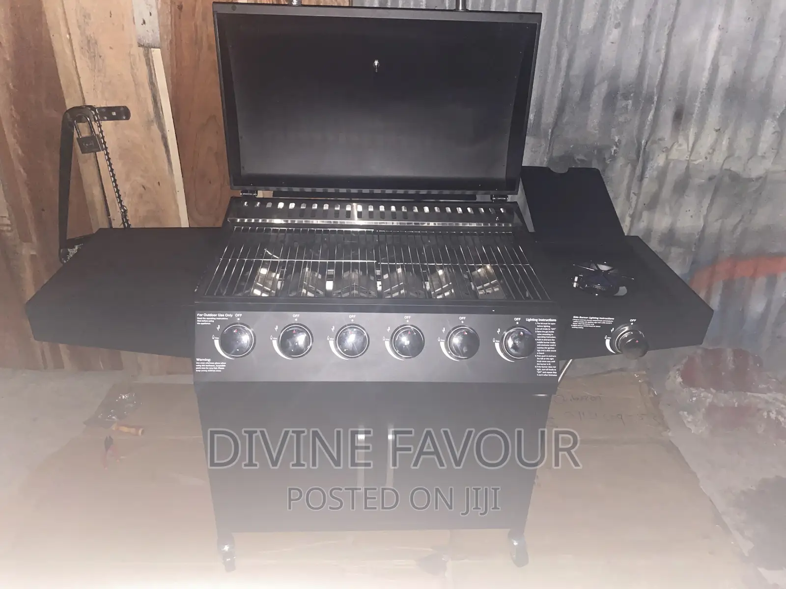 6 Burner Gas Barbecue Grill