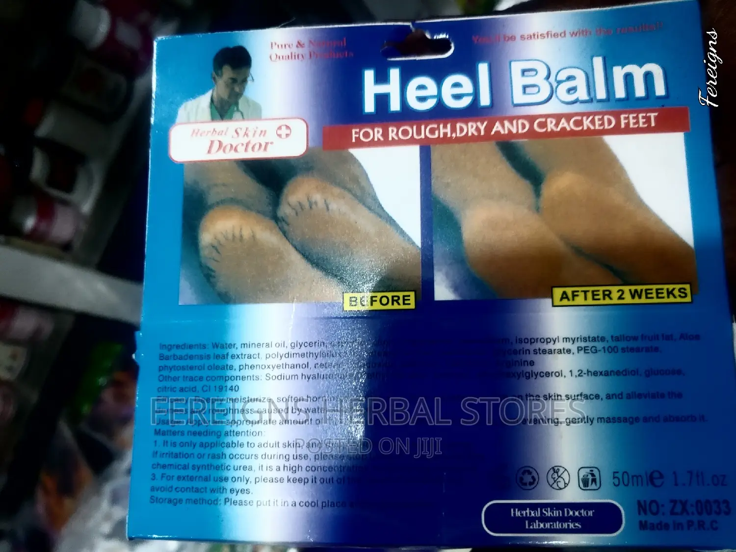 Heal Balm for Rough, Dry and Cracked Feet