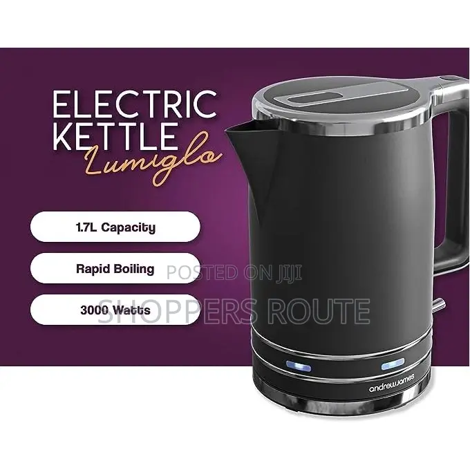 1.7L Fast Boil Cordless Jug Kettle - 3000W