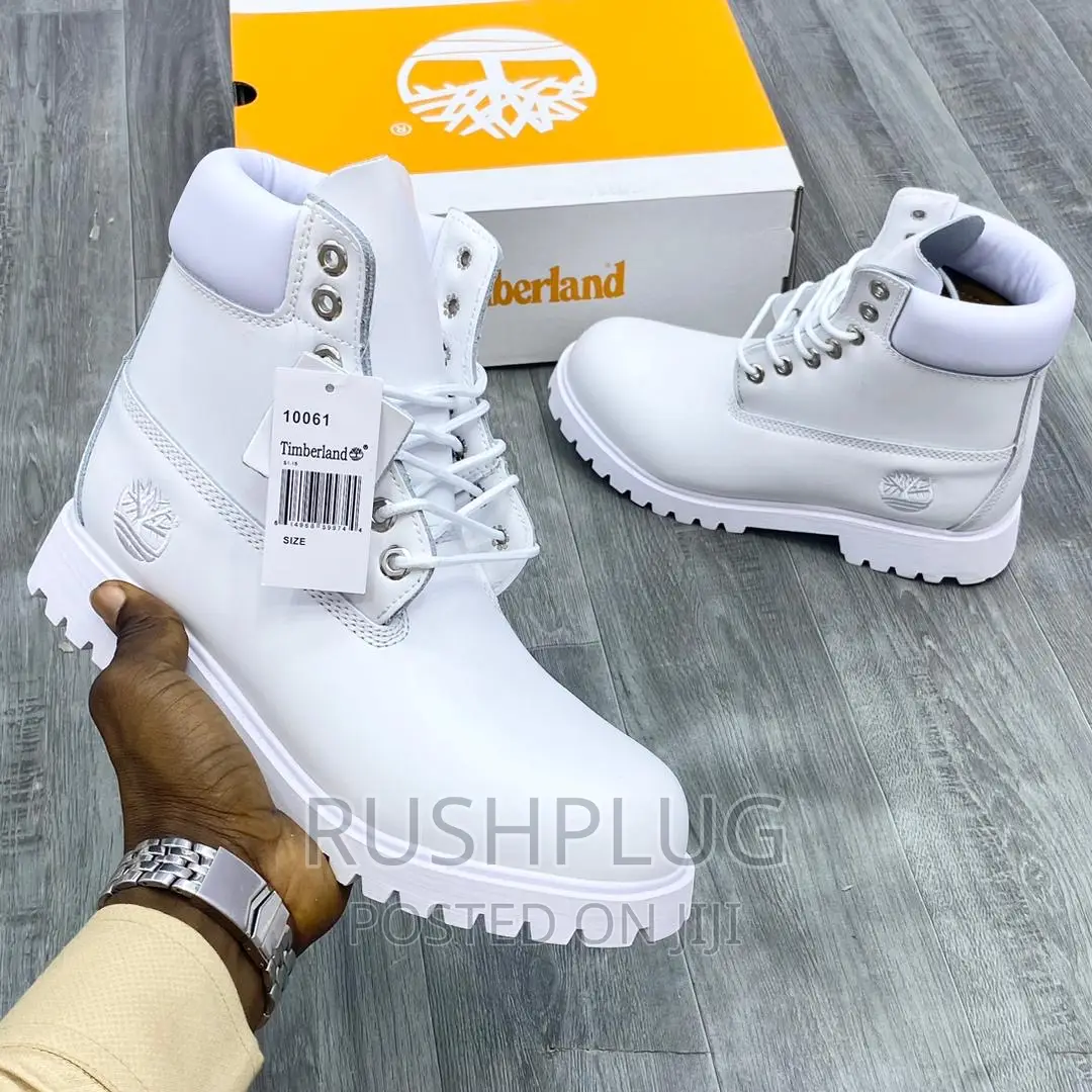 Top Notch Timberland Premium 6- Inch Waterproof White Boots