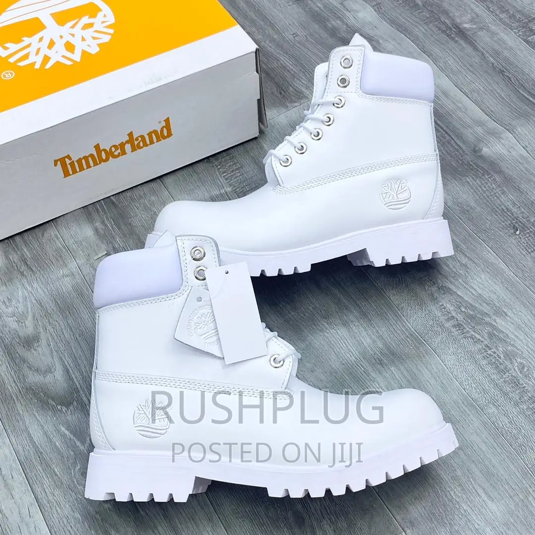Top Notch Timberland Premium 6- Inch Waterproof White Boots