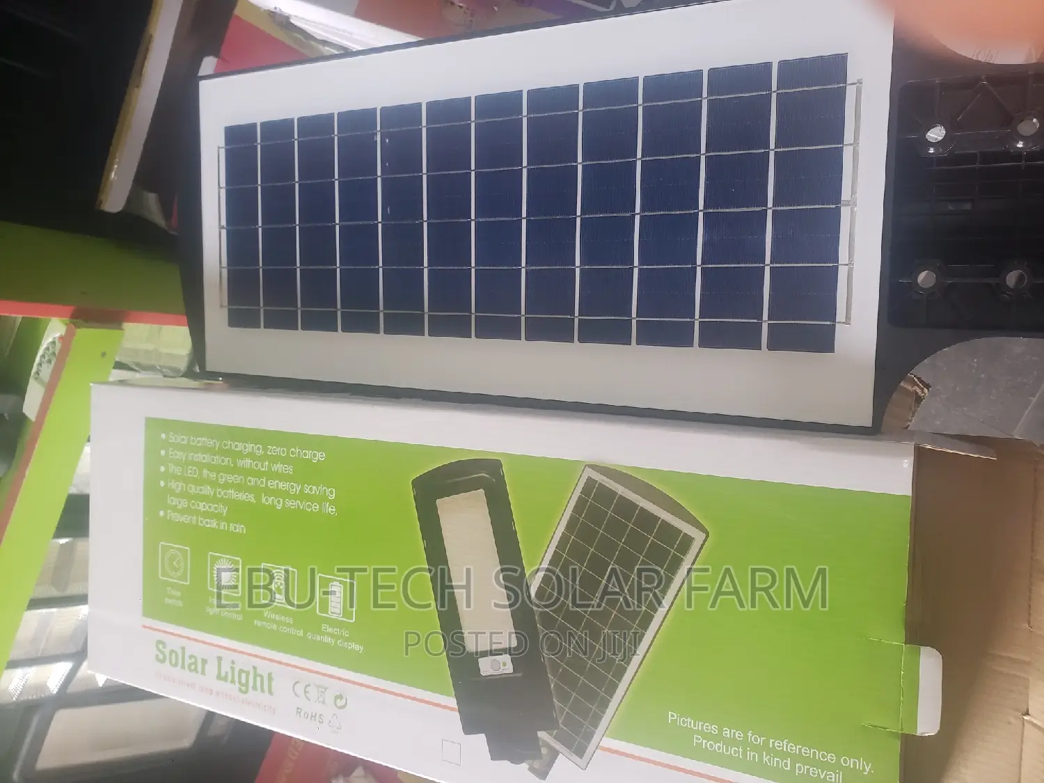 All in One Solar Street Light 3eyes 200w