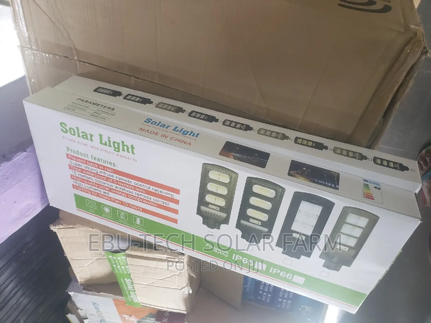 All in One Solar Street Light 3eyes 200w
