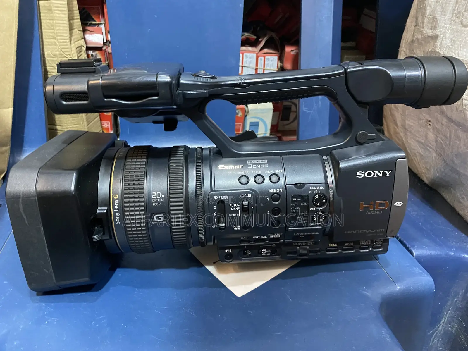 Ax 2000 Video Sony Camera