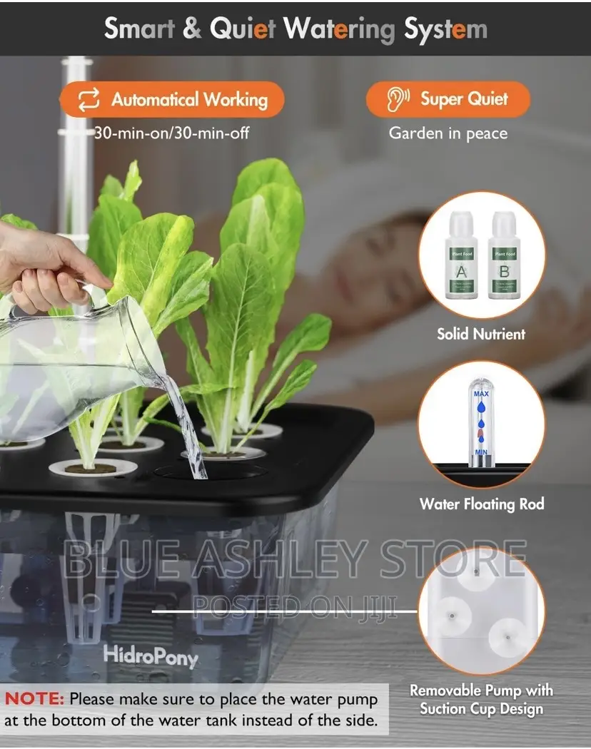 Hydroponics Growing Indoor Garden Kit for Herbs Vegetables
