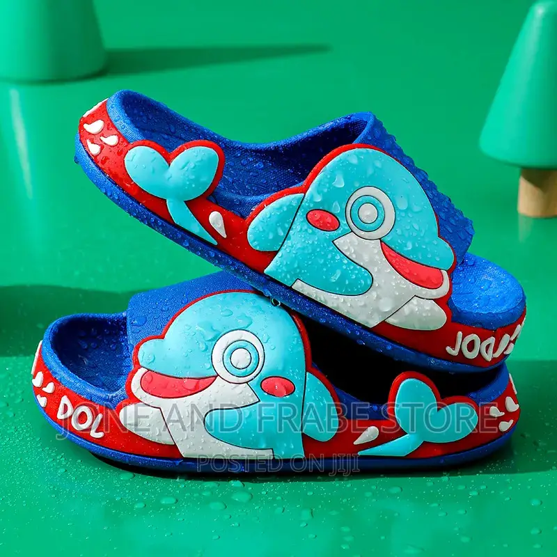 Children Cartoon Crocs Slide