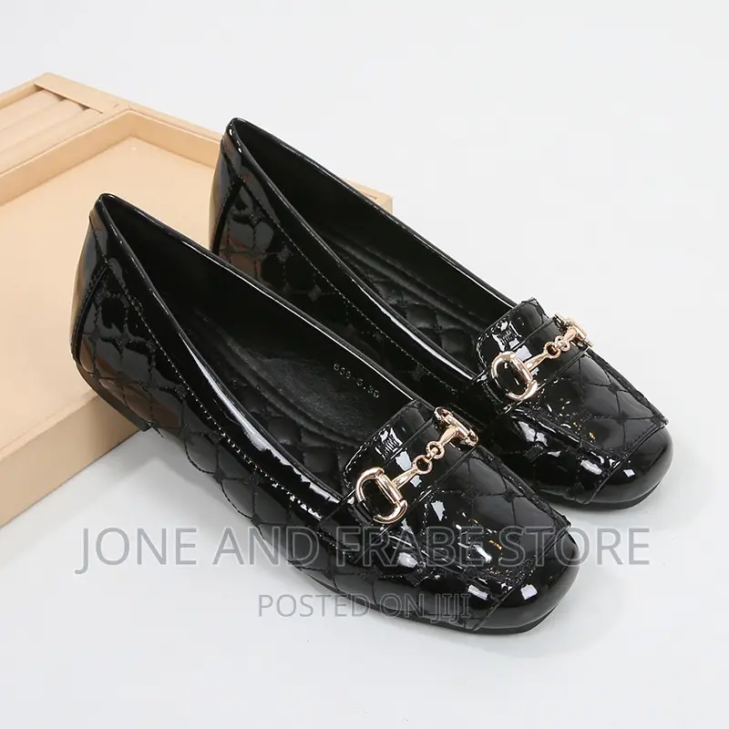 Women Flat Shoes Leather Ballet