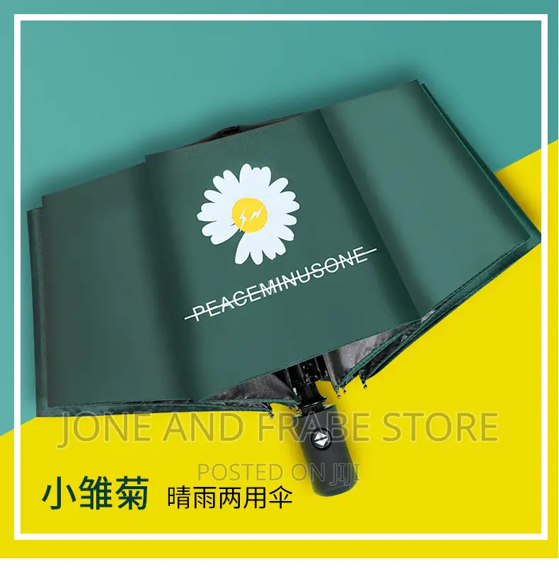 Mini Folding Automatic Umbrella Anti Uv Rain Sun Fashion