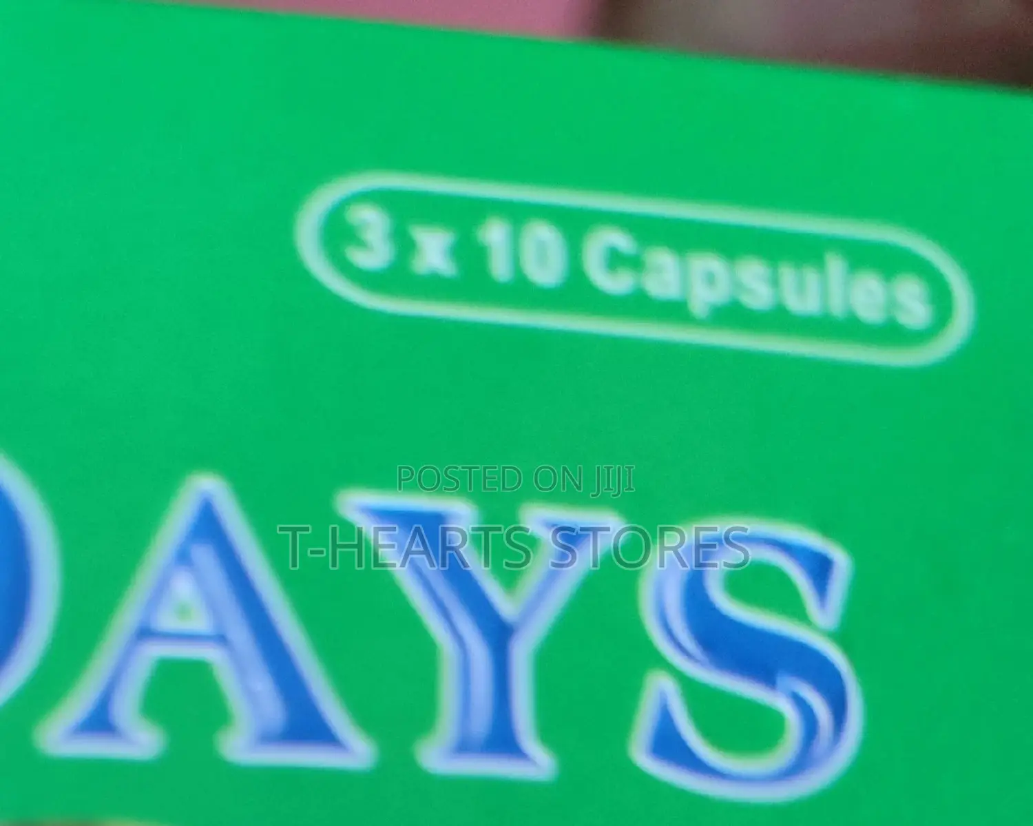 3 Days Hip Up Capsule - 3 × 10 Capsules